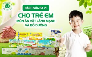 Bánh sữa Ba Vì, món ăn vặt cho trẻ em